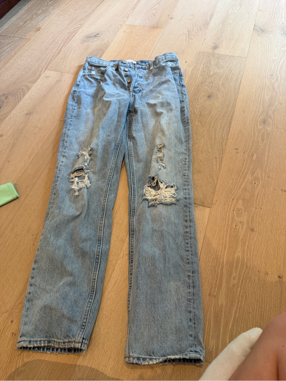 Denim Forum Distressed Women’s Jeans